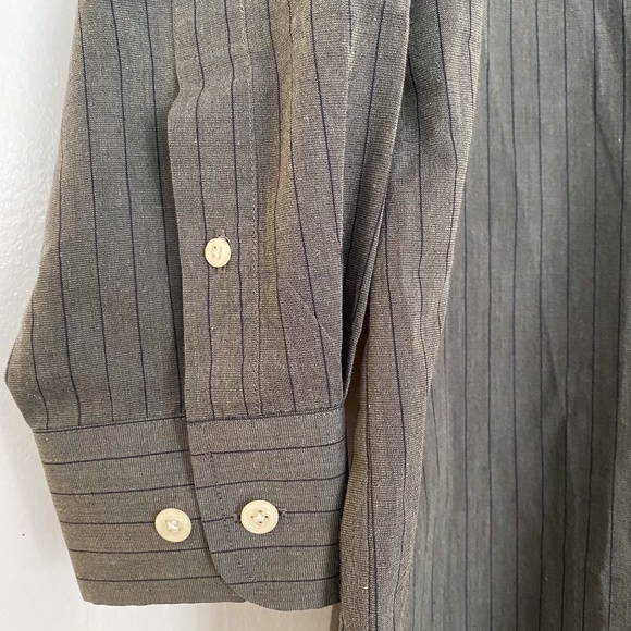 Hunt Club Supreme Button Down Dress Shirt Size 17 - Picture 5 of 7